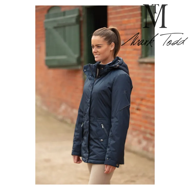 Mark Todd Parka Jacket - Navy 